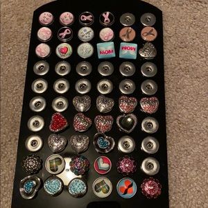 Breast cancer and Heart snaps for bracelets-NEW!